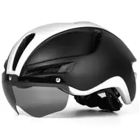 在飛比找蝦皮購物優惠-Eastinear新款帶充電燈自行車安全帽 單車頭盔 風鏡騎