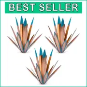 Handcrafted Metal Tequila Agave Sculpture for Unique Indoor/Outdoor Decor