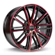 17 Inch Black Alloy Wheel Rim for Scion iM, RTX 81209 17x7.5 5x114.3 5Lug