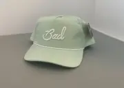 Bad Birdie Rope Hat Mint Green Golf Men's Golf Cap Snapback Snap NWT