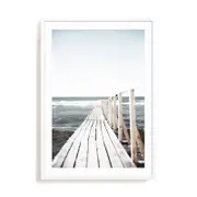 Artey | Shelby - Framed Print - White Frame - 50 x 70cm