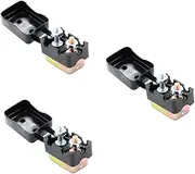 HOMSFOU 3pcs Reset Circuit Breaker Mini Circuit Breaker 20a Circuit Breaker