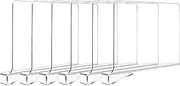 Clear Acrylic Shelf Dividers, Multi-Functional Shelf Separator, Adjustable Clothing Organizer, Transparent Organizer for Storage, Wood Closet, Bedroom, Kitchen and Office Shelves