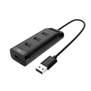 CHB006 4 ports USB2.0 Hub 480Mbps Extender Extension Connector USB Hub with 120cm Cable for Mobile Phones Tablets