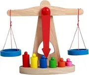 ERINGOGO 1Set Educational Balance Scale for Stem Learning Playthings Early Childhood Teaching Interactive Scale for Boys