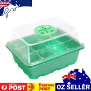 Durable 12 Holes Seed Starting Tray Useful with Humidity Dome for Plant Growing