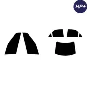 For Cadillac CTS 4-door Saloon 02-07 Carbon Pre Cut Window Tint Full 2-ply HP+