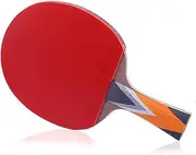 Ping Pong Paddles Table Tennis Bat with Carbon Fibre Technology for Increased Control, Spin & Power Performance-Level Ping Pong Bat with Premium Protector ZSMMFDB (Size : 15x25.3cm)