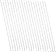 Gadpiparty 20pcs Hanging File Sorter Iron White Hanging File Folder Portable File Bar Office Accessories