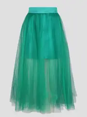 [Ada Sorrentino] Ada Sorrentino-Midi Skirts Verde-Donna 44