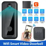 Smart Wireless WiFi Doorbell Intercom Video Camera Door Ring Bell Chime Security