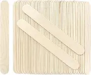 200Pcs Jumbo Wooden Craft Sticks Wooden Popsicle Craft Sticks Stick 6” Long x 3/4”Wide