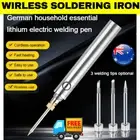 Cordless Solder Iron Rechargeable Lithium Battery Electric USB Kit type c