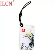 125Khz Readable Keyfob Tag Sticker RFID ID Card Key Keychain EM4100 TK4100