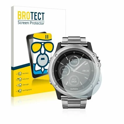 Garmin fenix 3 Saphir , Brotect® AirGlass® MATTE Tempered Glass Screen Protector