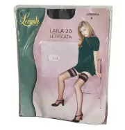 LEVANTE ~ SILKY 20 DENIER Stay-Up SHEER Stockings STAY Ups (Londra) XL (4)