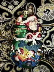 Radko HANDS ACROSS THE WORLD Ornament ACF International Action Against Hunger 6”