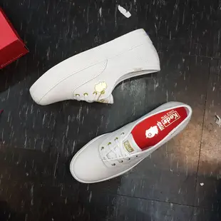 TheOneShop Keds 厚底 限定 小白鞋 白色 金色 鞋扣 皮革 增高 3公分 經典款 生肖款 WH60839