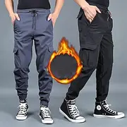 Men's Cargo Pants Hiking Pants Trousers hiking trousers Winter Outdoor Regular Fit Waterproof Windproof Quick Dry Lightweight Pants / Trousers Pocket Elastic W