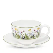 Halcyon Days Highgrove Wildflower Teacup and Saucer Set