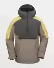 Volcom Mens Brighton Pullover Mens Snowboarding Jacket Chestnut Brown XL NWT
