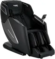 Livemor 4D Massage Chair Electric Recliner SL-Track Full Body Massager Black