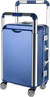 [BIRJXVTO] Carry-on Suitcase Luggage Suitcases with Wheels Hard Shell Aluminum Frame Lovers Lugage Large Capacity Storage Carry-on Suitcases Carry On Luggages