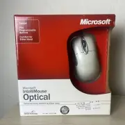 Microsoft IntelliMouse Optical PC MC PS/2 USB D58-00026 SEALED