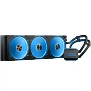 Phanteks Glacier One 420D30 D-RGB AIO Liquid CPU Cooler Black