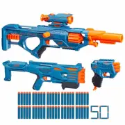 Nerf Elite 2.0 Ultimate Blaster 3-pack 50 with Darts New
