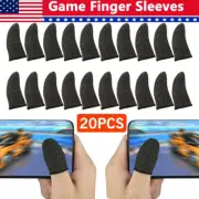 20PCS Gaming Finger Sleeve Touch Screen Mobile Game Controller Gloves Sweatproof