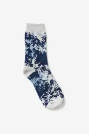 [Cotton On Men] Cotton On Men - Fashion Sock - Blue/bone/pixel camo OS BLUE/BONE/PIXEL CAMO