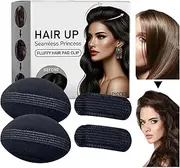 Invisible Hair Pad - Puff Hair Head Cushion Styling Insert Braid Tool | Hair Volume Base, Padding Insert Tool, Concave Hair Set For All Hair Types