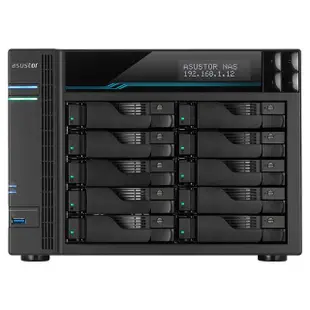 【ASUSTOR 華芸】搭希捷 4TB x2 ★ AS6510T 10Bay NAS 網路儲存伺服器