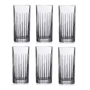RCR Timeless Crystal Highball Tumbler Glasses 443ml - Set of 6.