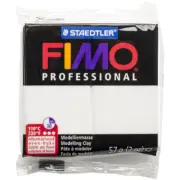 Fimo Professional Soft Polymer Clay 2oz-White - 6 Pack
