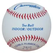 New Champion Dozen Pack (12) TB10 Safety Soft Tee Balls TBall Baseballs