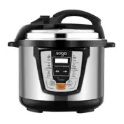 Electric Stainless Steel Pressure Cooker 10L 1600W Multicooker 16