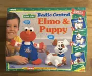 Vintage Tyco Elmo and Puppy Remote Control Toy - #32778 (New)