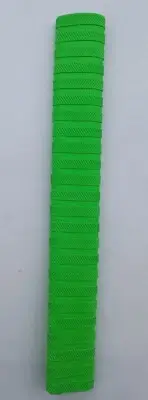 1x RING CHEVRON Players Cricket Bat Grip - FLURO GREEN - Oz Stock