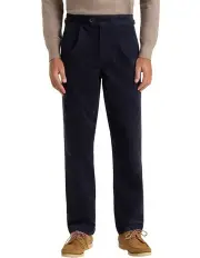 [MJ Bale] Mason Cord Trouser in Navy