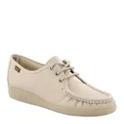 SAS Women's, Siesta Lace Up Loafer Bone 6 S SIESTA BON Bone LEATHER