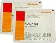 Smith & Nephew CICA Care Silicone Gel Sheeting 5 x 6 Inch, Sterile 2 Packs