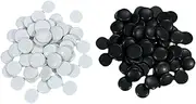 Hellery 100 Pieces Go Pieces Stones Chess Game Stones for Adults Kids Children