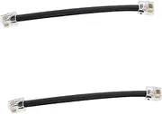 Mipcase Quick Connect Panel Cable 6-core Flat Telephone Line Male to Male for Home Office Compact Design