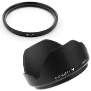 67mm Lens Hood,MCUV Filter for Canon EOS 7D 50D 60D 600D T3i 18-135mm SLR Camera