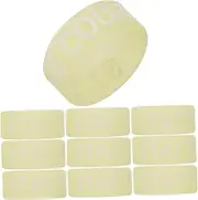 COSMEVIVI 10pcs Luminous Drumstick Rings Non Slip Caps for Enhanced Grip and Performance for Drumming Practice Low Light Conditions Eye Catching Musical Instrument Accessories