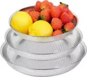 Dishwasher Safe Stainless Steel Micro-Perforated Trays - Hygiene and Function