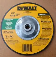 TWO PACK Dewalt DW4759 Angle Grinding Wheel 7 x 1/4 x 5/8-11 for Masonry T27