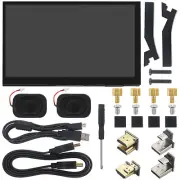 7 inch HDMI-compatible Touch Screen with Speaker for Raspberry Pi 4B Jetson Nano